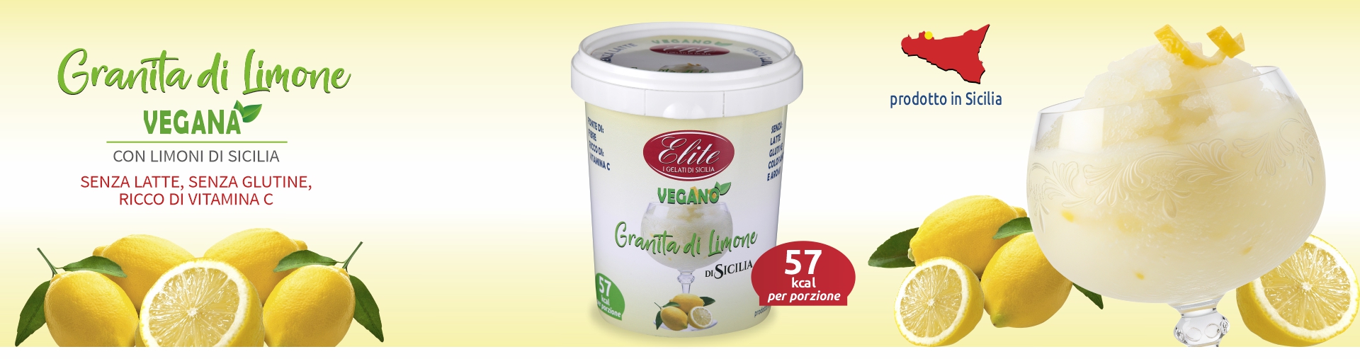Slide granita limone