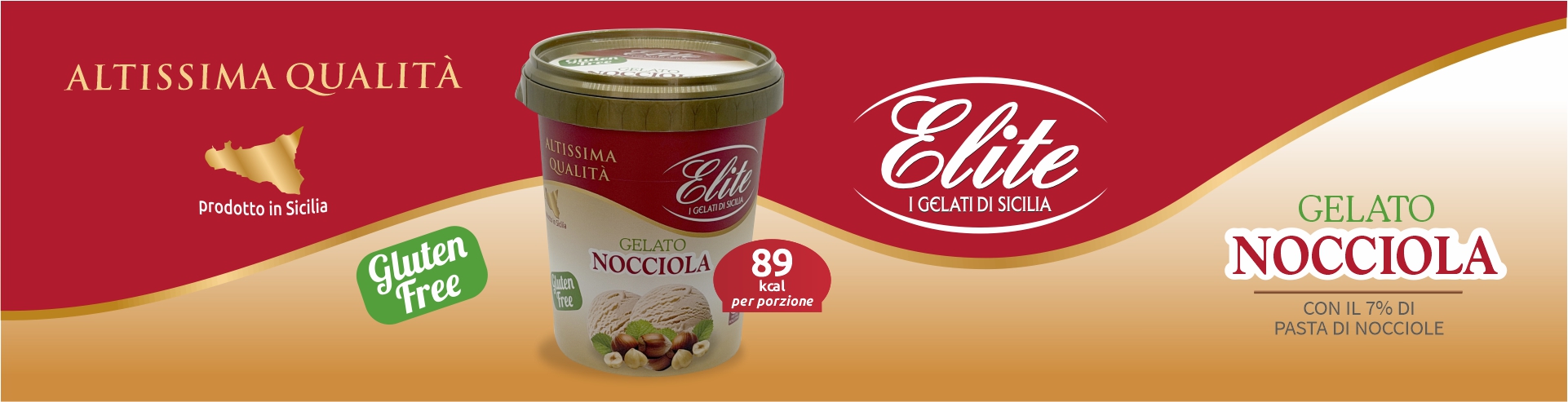 Gelato Nocciola Slide 250g