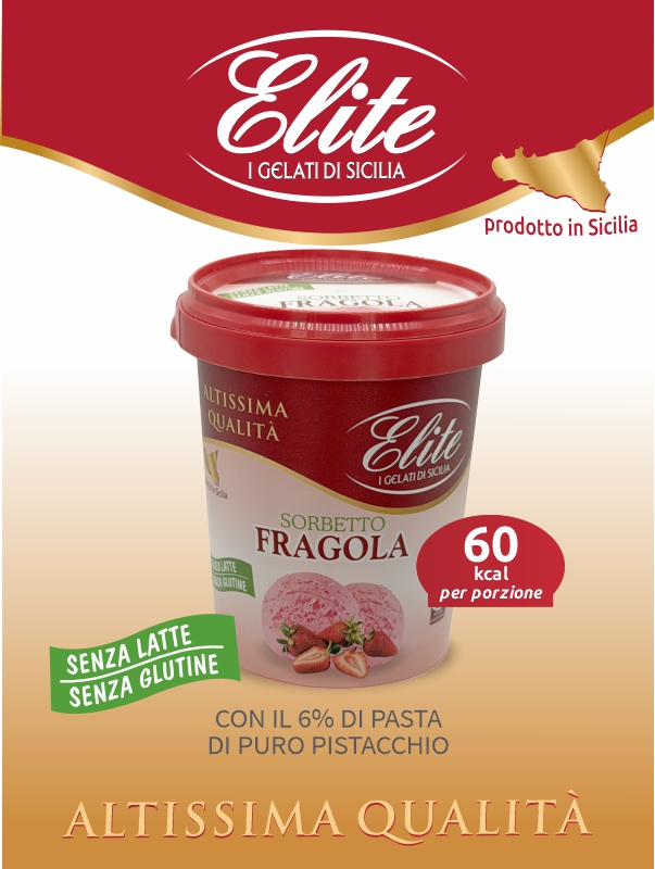 Sorbetto Fragola Slide 250g MOBB